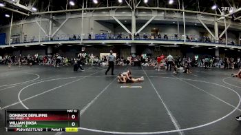 72 lbs Finals (2 Team) - William Diksa, Doughboy vs Dominick DeFilippis, Yale Street