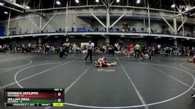 72 lbs Finals (2 Team) - William Diksa, Doughboy vs Dominick DeFilippis, Yale Street