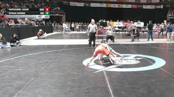 5A 132 lbs 5th Place Match - Ethan Gomez, Rio Rancho vs Nathaniel Lujan, Roswell