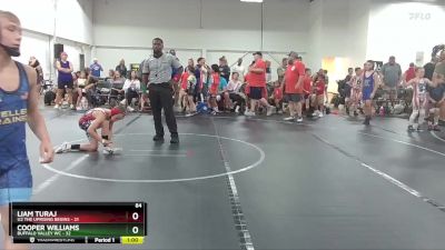 84 lbs Round 2 (4 Team) - Liam Turaj, U2 The Uprising Begins vs Cooper Williams, Buffalo Valley WC