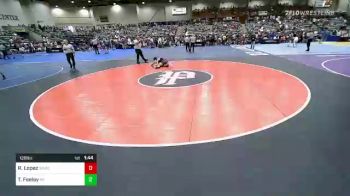 126 lbs Round Of 32 - Rodrigo Lopez, Wasco Wrestling vs Tyler Feeley, New Plymouth