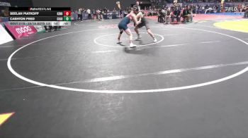 2A/1A Boys 120 Cons. Round 3 - Cashton Fred, Culver Boys vs Seelah Piatkoff, Kennedy Boys