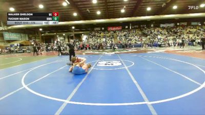 175 lbs Cons. Round 3 - Walker Sheldon, Williams County vs Tucker Mason, Black Hills Wrestling Academy