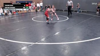 70 lbs Round 4 - Rhone Dias, Shootbox Rigby vs Brynn Sather, Middleton Wrestling Club