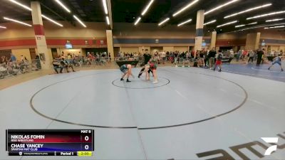 138 lbs Cons. Semi - Nikolas Fomin, Rise Wrestling vs Chase Yancey, Spartan Mat Club