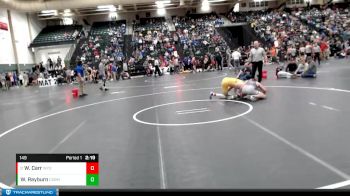 149 lbs Cons. Round 2 - Warren Carr, Wyoming vs Wesley Rayburn, Colorado School Of Mines