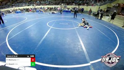 119 lbs Consi Of 16 #2 - Pryce McClure, Standfast vs Conner Roach, Purler Wrestling, Inc