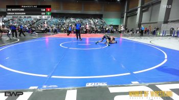 96 lbs 3rd Place - Jre Whitford, TEAM PRIDE ACADEMY vs Uriah Barabin, Grindhouse
