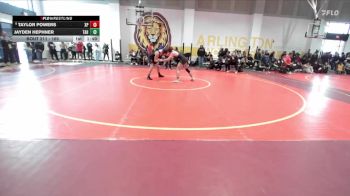 165 lbs Champ. Round 2 - Jayden Hephner, Tahquitz vs Taylor Powers, Xavier Prep