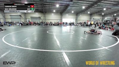 89 lbs Round Of 32 - Carson Smith, F-5 Grappling vs Max Melerine, Baton Rouge Training Center