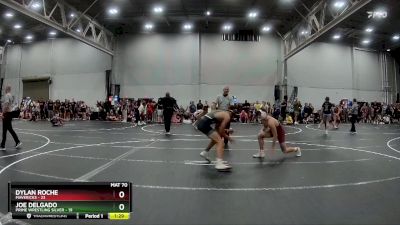 150 lbs Round 7 (8 Team) - Dylan Roche, Mavericks vs Joe Delgado, Prime Wrestling Silver