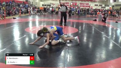 86 lbs Champ. Round 1 - Dominic Scully, MN Elite vs Everett Bemboom, Foley Falcons