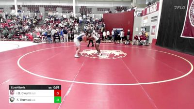 285 lbs Consolation - Derek Owumi, Saint James School vs Fischer Thomas, Landmark Christian