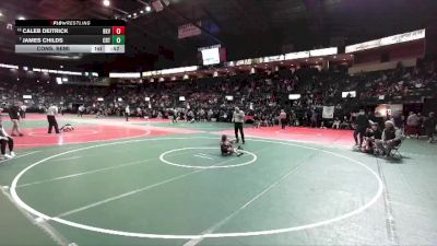 55 lbs Cons. Semi - James Childs, CRT2 vs Caleb Deitrick, BKV1