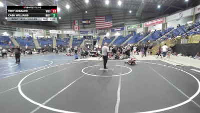82 lbs Semifinal - Emma Zagorski, Pikes Peak Warriors vs Landon Abbas, Black Fox Wrestling Academy