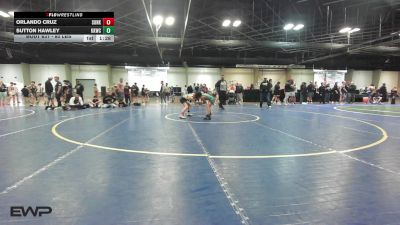 80 lbs Rr Rnd 5 - Orlando Cruz, Sunkist Kids Monster Garage vs Sutton Hawley, Keystone Kids Wrestling Club