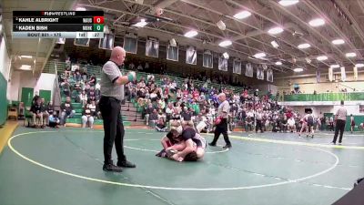 175 lbs Cons. Semi - Kaden Bish, Mohawk vs Kahle Albright, Wauseon
