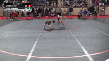 85_B lbs Consi Of 16 #1 - Colton Boose, New Oxford vs Ryder Kleinman, Montoursville