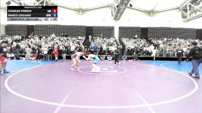 Quarterfinal - Charles Pineiro, Longwood vs Marco Cigliano, 5 Points Wrestling Club