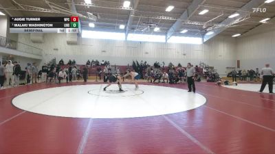 190 lbs Semifinal - Malaki Washington, Linsly School vs Augie Turner, William Penn Charter School
