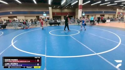 88 lbs Round 3 - Gavin Marks, Gulf Coast Grapplers Wrestling Club vs Luke Skorka, Katy Area Wrestling Club