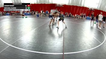 157 lbs Semis & Wb (16 Team) - Mitchell Elsing, Reedsburg vs Logan Vivant, Mille Lacs