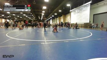 40-45 lbs Rr Rnd 3 - Colt Bittle, Ada Youth Wrestling vs Ethan Morales, Apex