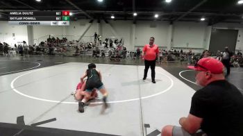 116 lbs Consolation - Amelia Dulitz, Mat Demon WC vs Skylar Powell, Mat Rats Rebooted