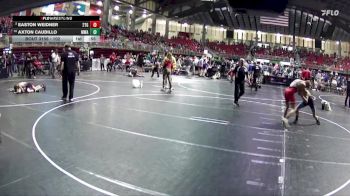 102 lbs Quarterfinal - Axton Caudillo, MWC Wrestling Academy vs Easton Weidner, 2TG