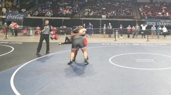 G 235 lbs 1st Place Match - Allison Flores Hernandez, Baton Rouge Girls vs Gabrielle Anthony, Zachary Girls