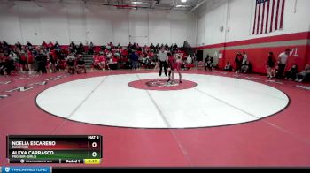 110 lbs Cons. Round 2 - Noelia Escareno, Sunnyside vs Alexa Carrasco, Prosser (Girls)