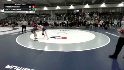 120 lbs Semis - Lilly Quintanilla, Thermopolis Wrestling Club vs Trista Gessler, Summit Wrestling Academy