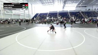 130 lbs Consolation - Isaac Salazar, Sahuarita Mustangs vs Aiden Smith, Dust Devils