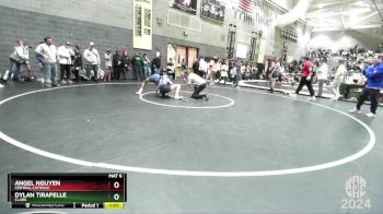116 lbs Quarterfinal - Angel Nguyen, Central Catholic vs Dylan Tirapelle, Clark