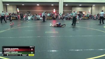 64 lbs Cons. Round 3 - Albert Canales, Contenders Wrestling Academy vs Carter Gutapfel, Spatola Wrestling