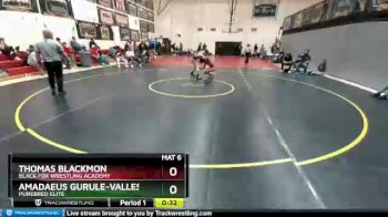 120 Boys Cons. Round 5 - Thomas Blackmon, Black Fox Wrestling Academy vs Amadaeus Gurule-Valles, Purebred Elite