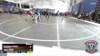 136 lbs Semifinal - Riley Zeciri, Combative Sports vs Victoria Powers, Nebraska WA