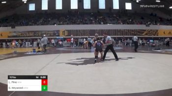 Match - Logan Pine, New Mexico Highlands vs Spencer Heywood, Utah Valley University