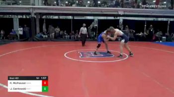 182 lbs Quarterfinal - Kole Mulhauser, Grainhouse/courts Trained vs John Santowski, Pittsford