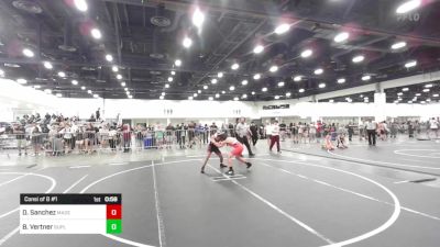 106 lbs Consi Of 8 #1 - Diego Sanchez, Madera WC vs Bryson Vertner, Suples