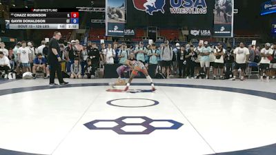126 lbs Champ. Rd Of 256 - Chazz Robinson, Illinois vs Gavin Donaldson, Connecticut