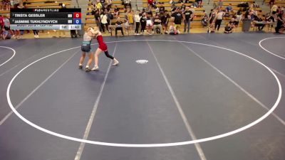 125-130 lbs Champ. Round 3 - Trista Gessler, MN vs Jasmine Tukhlynovych, MN
