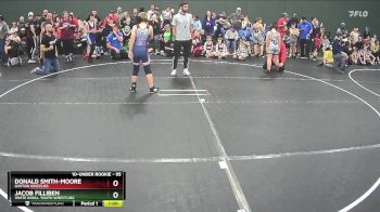 95 lbs Quarterfinal - Jacob Filliben, White Knoll Youth Wrestling vs Donald Smith-Moore, Gaston Grizzlies