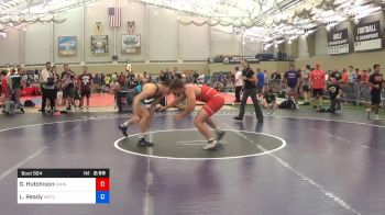 97 kg Round Of 32 - Gehrig Hutchison, Gannon University vs Luke Ready, Michigan Regional Training Center