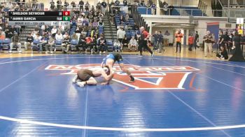125 lbs Semifinal - Sheldon Seymour, Lehigh vs James Garcia, Franklin & Marshall