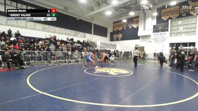 138 lbs Cons. Round 4 - Jeremy Valdez, Servite vs Darien Miles, Alta Loma