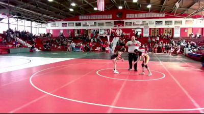 100 lbs Champ. Round 1 - Nina Cale, Macomb vs Stephanie Zahareas, Schaumburg (H.S.)