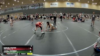 56 lbs Round 3 - Camila Ramirez, CP Wrestling Academy vs Samuel Foster, Team Gotcha