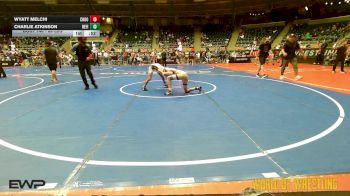 89 lbs Consi Of 8 #2 - Wyatt Melchi, Choose Hard Wrestling Academy vs Charlie Atkinson, Refinery