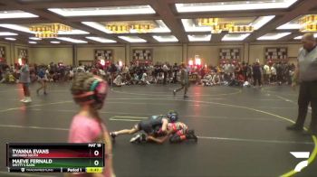 46/52 Semifinal - Tyanna Evans, Orchard South vs Maeve Fernald, Smitty`s Barn